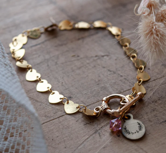 110 ($48) Bracelet Chain - Queen of Hearts