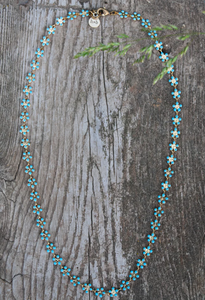 110 ($68) Necklace - Cornflower