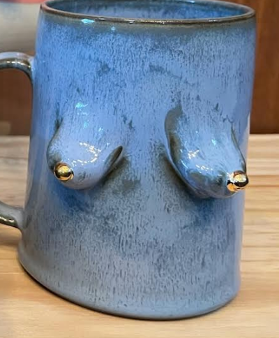 Buy Handmade Boob Mug With Flaws Ceramic Tits Mug Boob Mug Tits