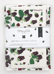 038 ($25) SET - Tea Towel and Sponge Cloth