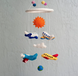 000 ($85) The Winding Road - Felted Mobiles