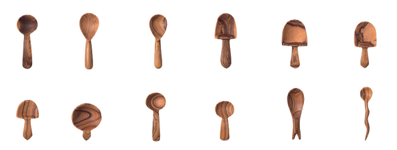 083 ($10-$12) Gourmet Wooden Spoons