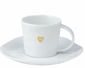083 ($35) Small Cup - Gold Heart