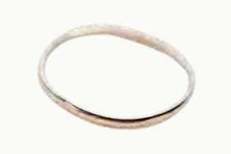 080 ($26) Simple Stacking Ring - Gold