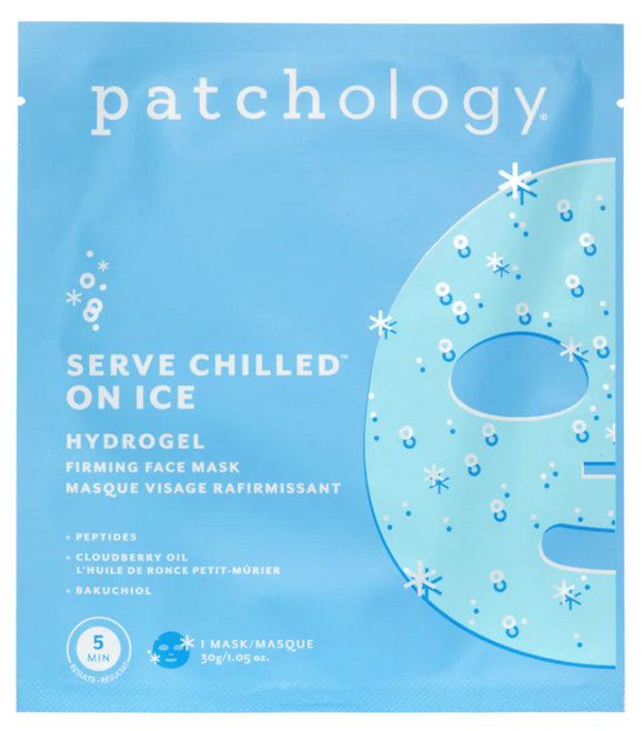 057 ($15) Patchology Hydrogel Face Mask - On Ice - Single Pack
