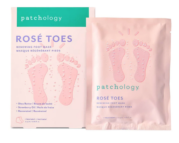 057 ($14) Patchology Rosé Toes Foot Mask