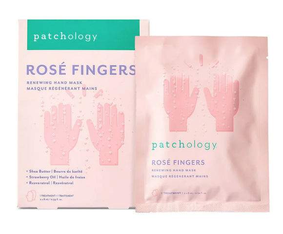 057 ($14) Patchology Rosé Fingers Mask