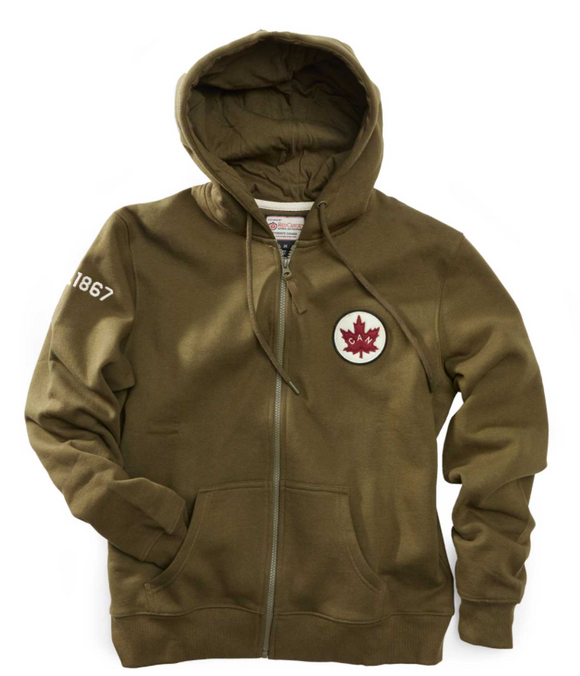 085 ($80) Canada Full Zip Hoodie
