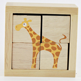 075 ($15) BeginAgain Buddy Blocks - Safari Animals