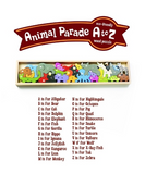 075 ($52) BeginAgain - Animal Parade A to Z Puzzle