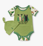 002 ($28) Baby Onesie with Hat