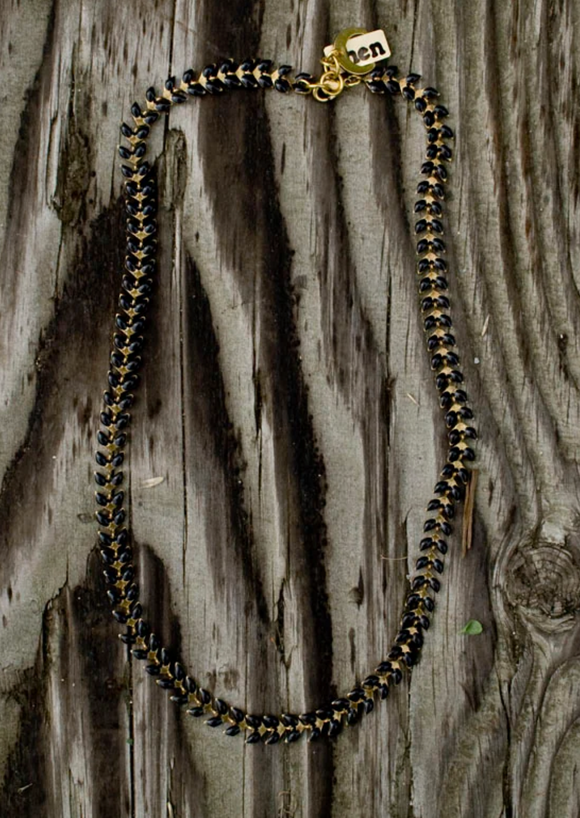 110 ($78) Herringbone - Necklace