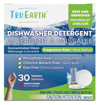 000 ($18) Tru Earth Dishwasher Detergent Tablets