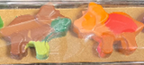 104 ($12) Crayons - Mini Dinosaurs 6-Pack