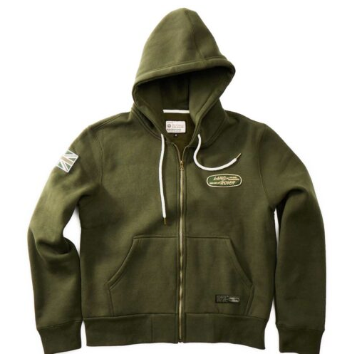 085 ($120) Land Rover Full Zip Hoody