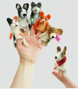 000 ($25) The Winding Road - Felted Finger Puppets