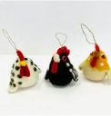 000 ($25) The Winding Road - Felted Ornaments