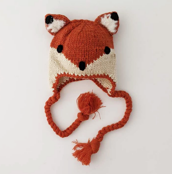 039 ($40) Beanie Hat - Fox