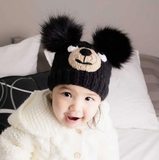 039 ($40) Beanie Hat - Black Bear