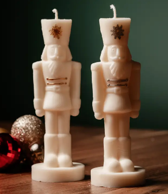 034 ($30) Nutcracker Candle