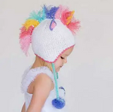 039 ($40) Beanie Hat - Unicorn