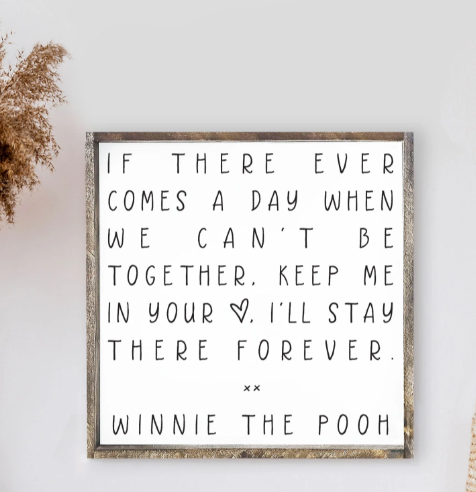 013 ($52) Hoekstra Decor Signs - Winnie The Pooh