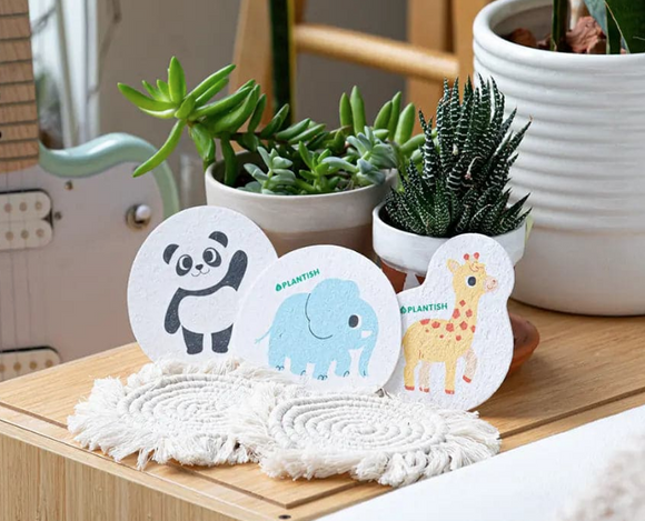 000 ($5) Plantish - Expandable Sponges