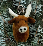 000 ($25) The Winding Road - Felted Ornaments