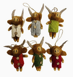 000 ($25) The Winding Road - Felted Ornaments