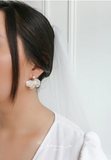 011 ($44) Statement Grey - Earrings - Poppy Petal