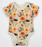 000 ($32) Earthy - Short Sleeve Baby Bodysuits
