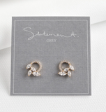 011 ($44) Statement Grey - Earrings - Cara