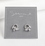 011 ($44) Statement Grey - Earrings - Cara