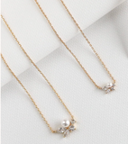 011 ($55) Statement Grey - Necklace - Lea