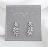 011 ($44) Statement Grey - Earrings - Lottie
