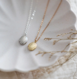 016 ($40) Oval Locket Necklace