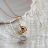 016 ($40) Oval Locket Necklace