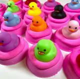 000 ($10) Rubber Duck on Donut - Bath Bomb