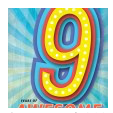 033 ($6) BellaFlor Cards - Birthday Numbers