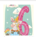 033 ($6) BellaFlor Cards - Birthday Numbers