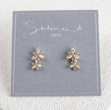 011 ($44) Statement Grey - Earrings - Trillium