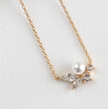 011 ($55) Statement Grey - Necklace - Lea