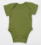 000 ($28) Earthy - Short Sleeve Baby Bodysuits - Solids