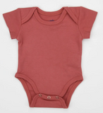 000 ($28) Earthy - Short Sleeve Baby Bodysuits - Solids