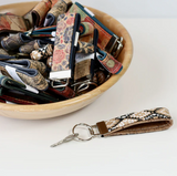 126 ($17.50-$25) Key Fobs - Fabric/Cork