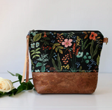 126 ($55) Travel Pouch Bag - Medium - Cork Base