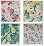 000 ($20) Sponge Cloths 4pk - Various Patterns