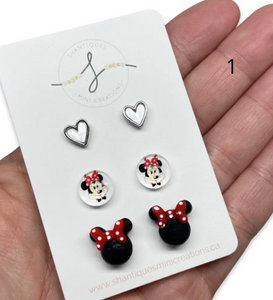 149 ($30) Trio Earrings