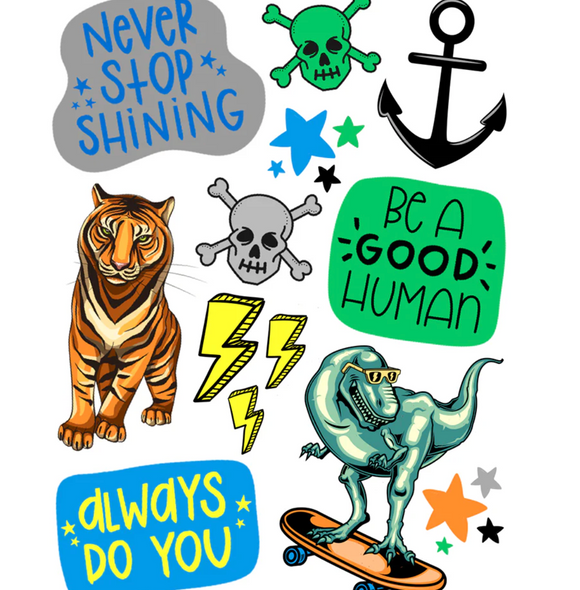 149 ($5) Temporary Tattoos