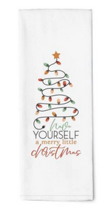 022 ($18) Tea Towel - Have Yourself Merry Christmas